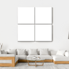 4 PANELS PRINT - CUSTOM SQUARE CANVAS SET