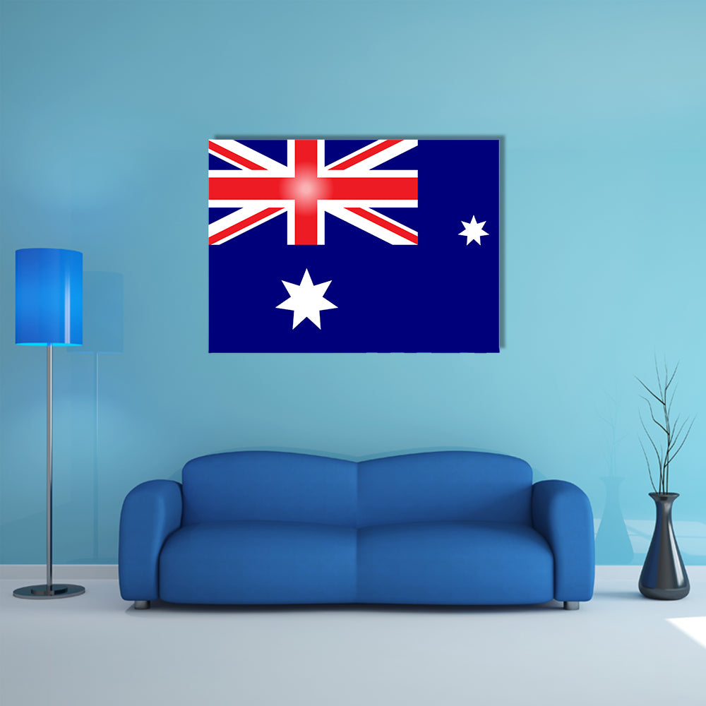 Australia flag Multi panel canvas wall art