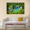 Trebizat River near Ljubuski in Bosnia and Herzegovina Multi panel canvas wall art