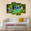 Trebizat River near Ljubuski in Bosnia and Herzegovina Multi panel canvas wall art