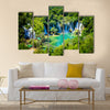 Trebizat River near Ljubuski in Bosnia and Herzegovina Multi panel canvas wall art