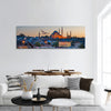 Istanbul the capital of Turkey, eastern tourist city Panoramic Canvas Wall Art