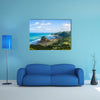 Piha Beach Located At The West Coast In Auckland New Zealand Multi Panel Canvas Wall Art