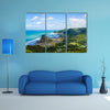 Piha Beach Located At The West Coast In Auckland New Zealand Multi Panel Canvas Wall Art