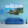 Piha Beach Located At The West Coast In Auckland New Zealand Multi Panel Canvas Wall Art