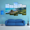 Piha Beach Located At The West Coast In Auckland New Zealand Multi Panel Canvas Wall Art