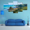 Piha Beach Located At The West Coast In Auckland New Zealand Multi Panel Canvas Wall Art