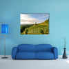 Landscape with wine grapes in the vineyard before harvest, Styria wall art