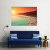 Sunrise over Dead Sea Multi Panel Canvas Wall Art