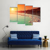 Sunrise over Dead Sea Multi panel canvas wall art