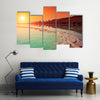 Sunrise over Dead Sea Multi Panel Canvas Wall Art