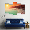 Sunrise over Dead Sea Multi panel canvas wall art