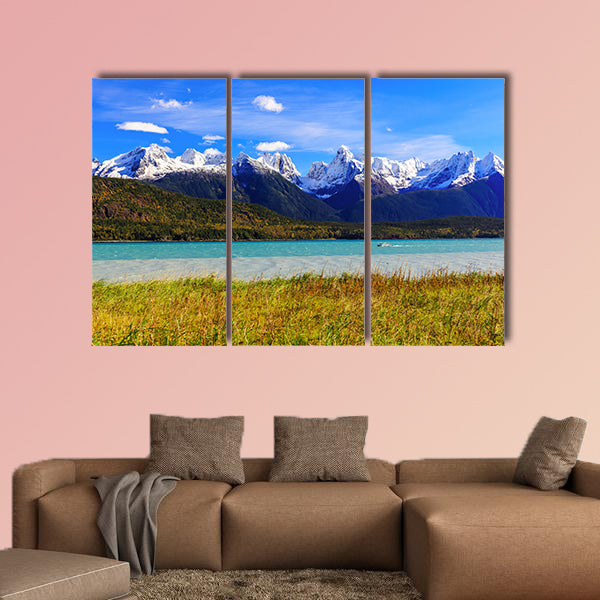 Skagway, Alaska. Chilkat Peninsula, Chilkat Inlet multi panel canvas wall art