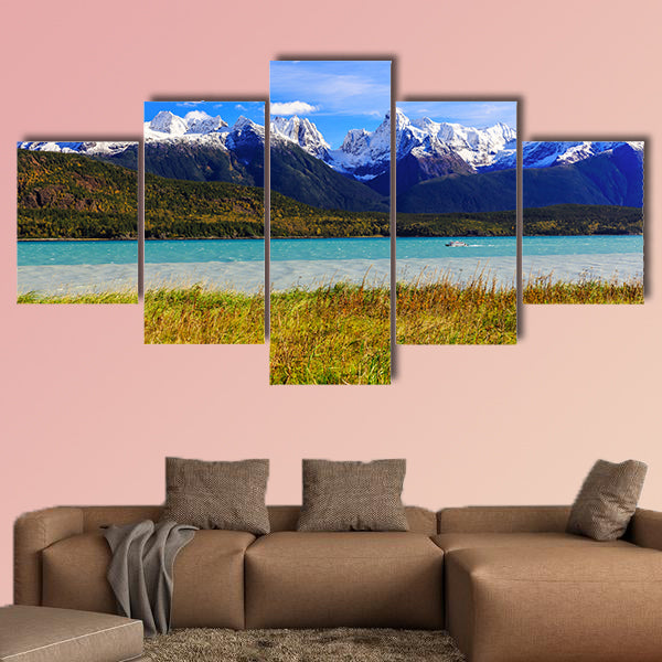 Skagway, Alaska. Chilkat Peninsula, Chilkat Inlet and the Sinclair wall art