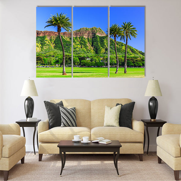 Honolulu, Hawaii Multi panel canvas wall art