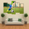 Soccer football match game Training and football soccer tournament Multi panel canvas wall art