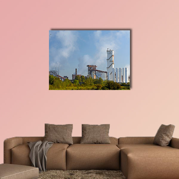 Industrial plant of German steel producer Salzgitter AG wall art