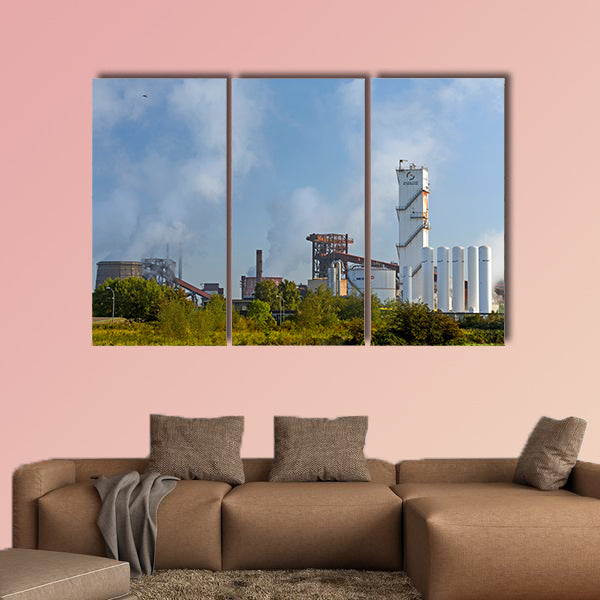 Industrial plant of German steel producer Salzgitter AG wall art