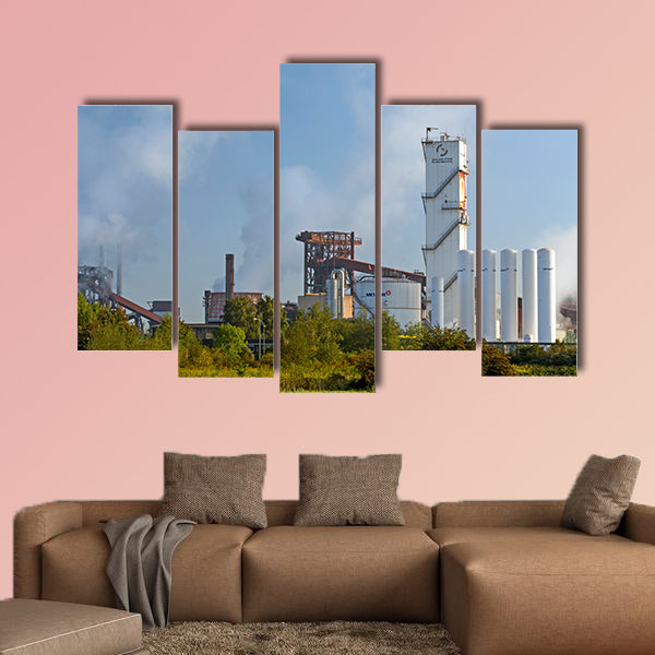 Industrial plant of German steel producer Salzgitter AG wall art