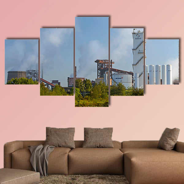 Industrial plant of German steel producer Salzgitter AG wall art