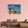 Nice view of the cityscape, Argentina multi panel canvas wall art