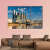 Nice view of the cityscape, Argentina multi panel canvas wall art