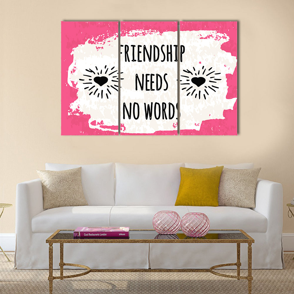 faith in yourself and your strength Multi Panel Canvas Wall Art