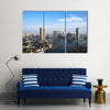 View Of The City From The Nile River In Cairo Multi Panel Canvas Wall Art