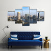 View Of The City From The Nile River In Cairo Multi Panel Canvas Wall Art