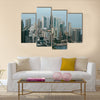 Aerial view of Panama City Multi panel canvas wall art