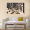 Winter night Multi panel canvas wall art