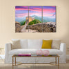 Great Wall of China at the Jinshanling section multi panel canvas wall art