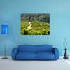 Road in a shape of a heart, Maribor, Slovenia multi panel canvas wall art