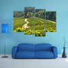 Road in a shape of a heart, Maribor, Slovenia multi panel canvas wall art