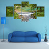 The Kamniska Bistrica valley, Slovenia multi panel canvas wall art