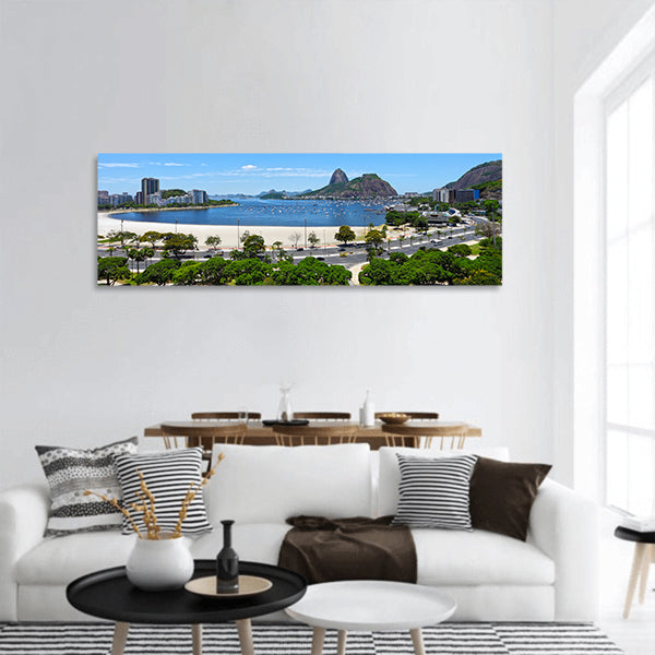 Rio de Janeiro, Brazil panoramic canvas wall art