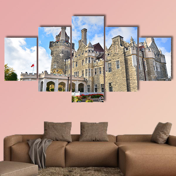 Casa Loma in Toronto, Ontario, Canada Multi panel canvas wall art