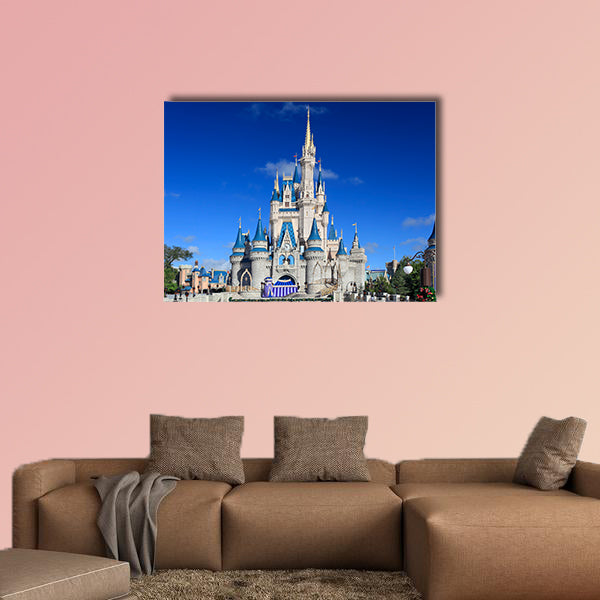 Cinderella Castle, Disney World Magic Kingdom, Orlando Multi panel canvas wall art
