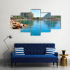 Eilat - a resort town on the Red Sea Multi Panel Canvas Wall Art