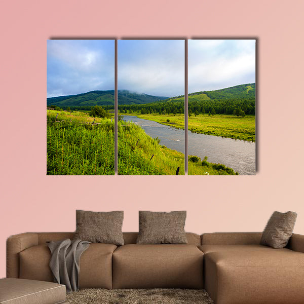 Aershan Summer scenery multi panel canvas wall art