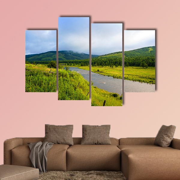 Aershan Summer scenery multi panel canvas wall art