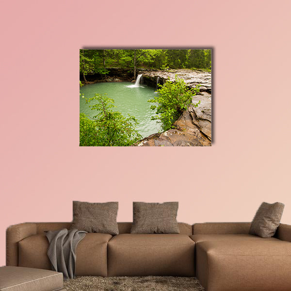 Falling Water Falls is located on Falling Water multi panel canvas wall art