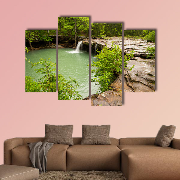 Falling Water Falls is located on Falling Water multi panel canvas wall art