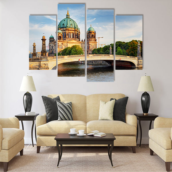 Berlin cathedral, Berliner Dom Multi panel canvas wall art