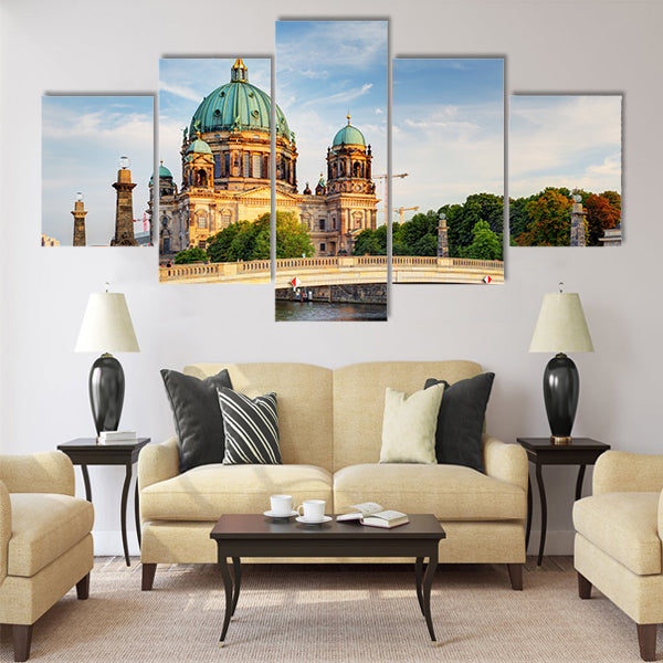 Berlin cathedral, Berliner Dom Multi panel canvas wall art