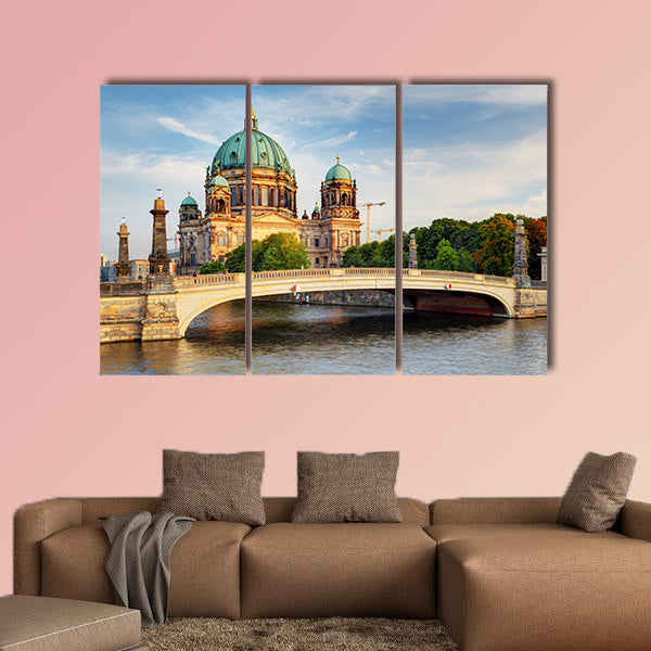Berlin cathedral, Berliner Dom multi panel canvas wall art