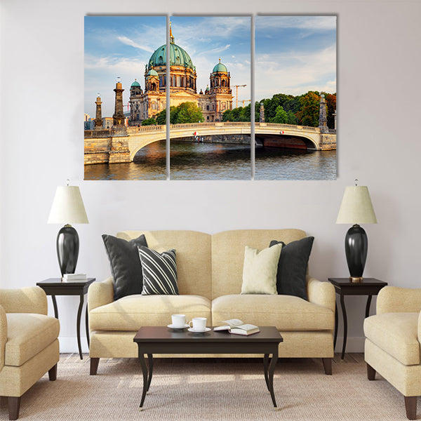 Berlin cathedral, Berliner Dom Multi Panel Canvas Wall Art