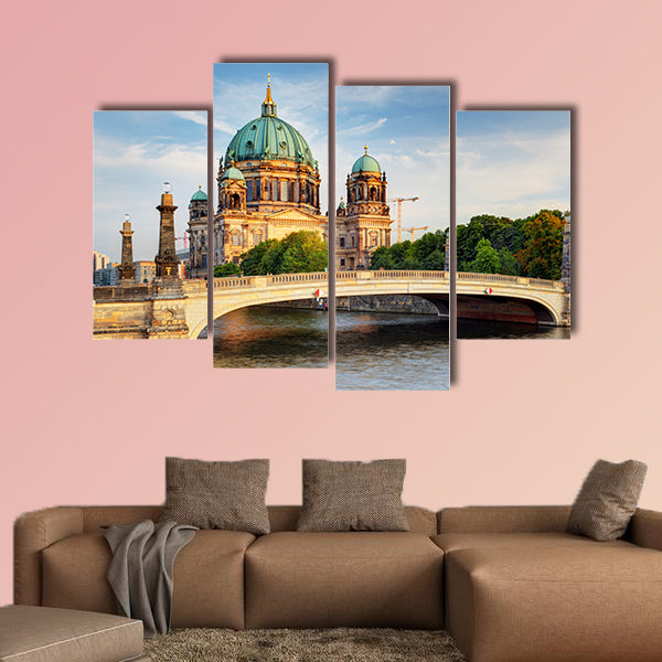 Berlin cathedral, Berliner Dom multi panel canvas wall art