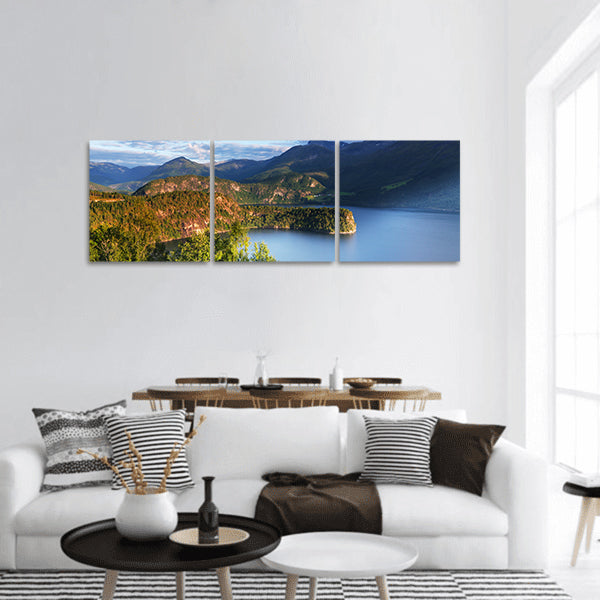 Norway landscapes Panoramic Canvas Wall Art