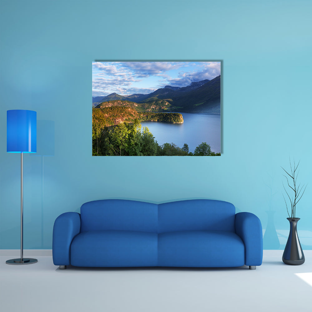 Norway landscapes, multi panel canvas wall art